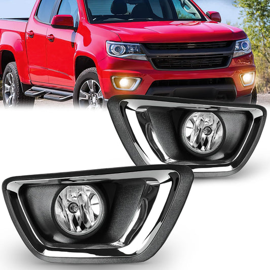 Nilight Fog Light Assembly for 2015-2020 Chevy Colorado Models