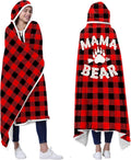 Mama Bear Blanket Hoodie - Cozy Gift for Mom