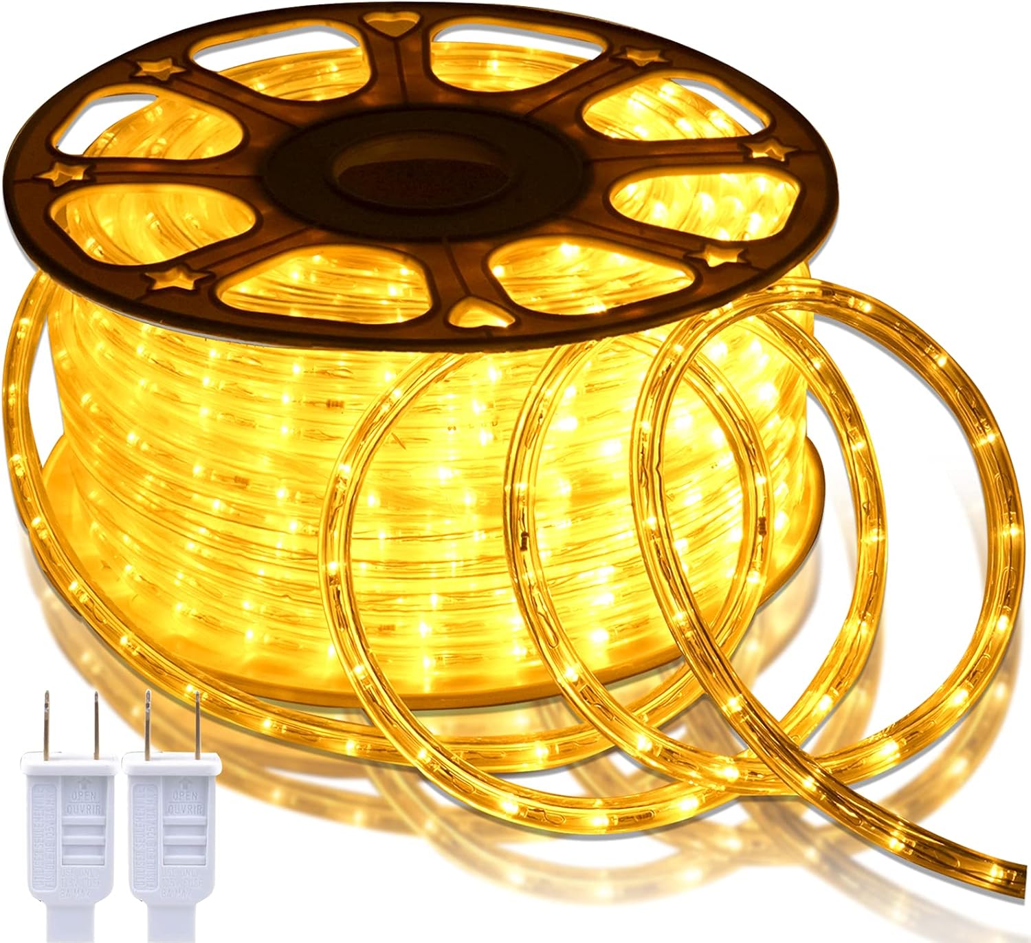 SURNIE 150FT LED Rope Lights Outdoor for Versatile Decor