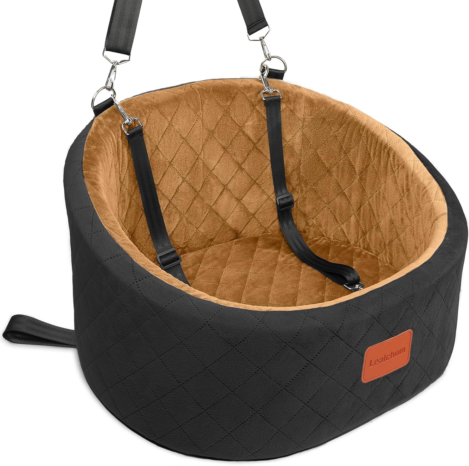 Dog Car Seat for Small Dogs Up to 30 Lbs, Ultra Soft Comfort