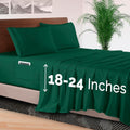 Elegant Comfort 4-Piece Queen Sheet Set - Extra Deep Pocket Luxury