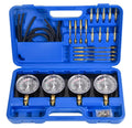 Motorcycle Vacuum Carburetor Synchronizer 4-Cylinder Carb Sync Gauge