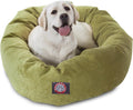 40 in Shredded Memory Foam Dog Bed for Large Dogs - Apple