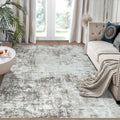 4x6 Area Rug for Living Room - Washable, Low Pile Modern Rug