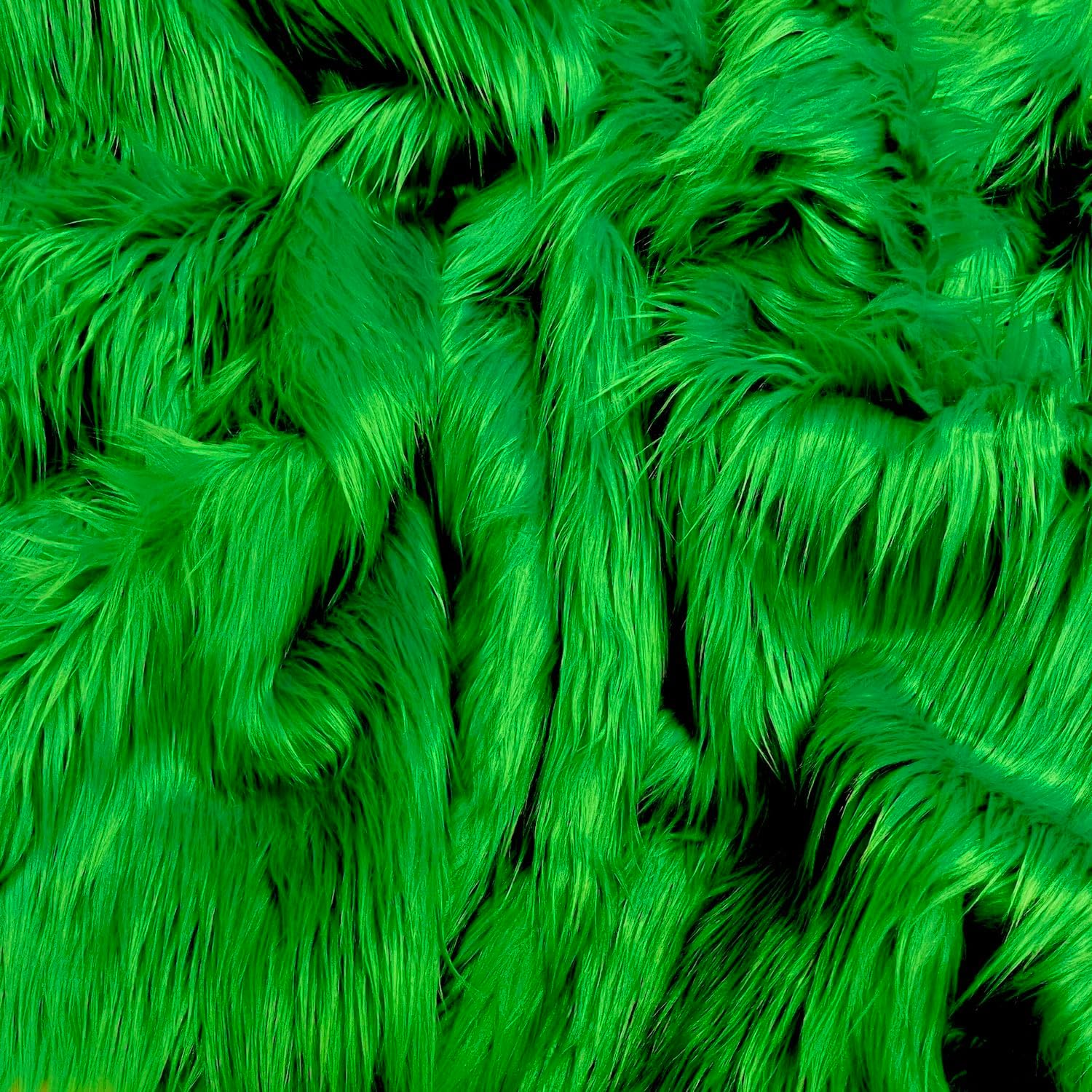 EOVEA Shaggy Faux Fur Fabric 60 Wide for Crafts and Decor