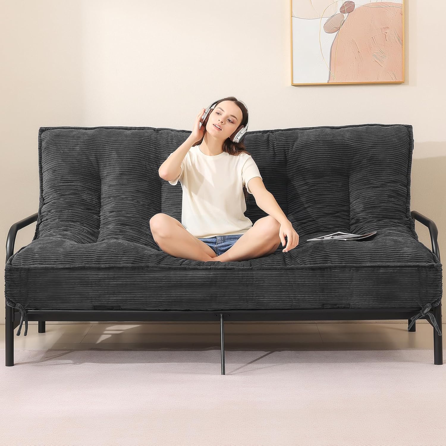 8 Inch Futon Mattress Full Size for Comfort and Versatility
