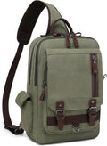 Canvas Cross Body Messenger Bag for Travel and Daily Use