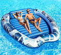 2025 Deluxe Inflatable Tanning Pool for 2 Person - Large Lounger Float