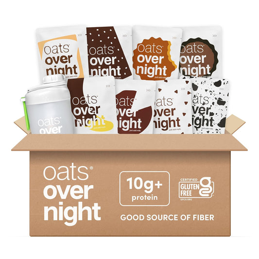 Oats Overnight Chocolate Variety Pack - High Protein Breakfast