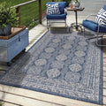 Keen Home Design Terrace Outdoor Area Rug 6x9 - Washable, Waterproof
