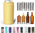 Frost Buddy Universal Can Cooler - Fits 12 oz & 16 oz Cans - Butter