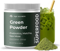 Super Greens Powder with Matcha for Digestive & Gut Health - Daily