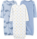 Cozy Comfort Pack: Carter's Baby Boys' Sleeper Gowns