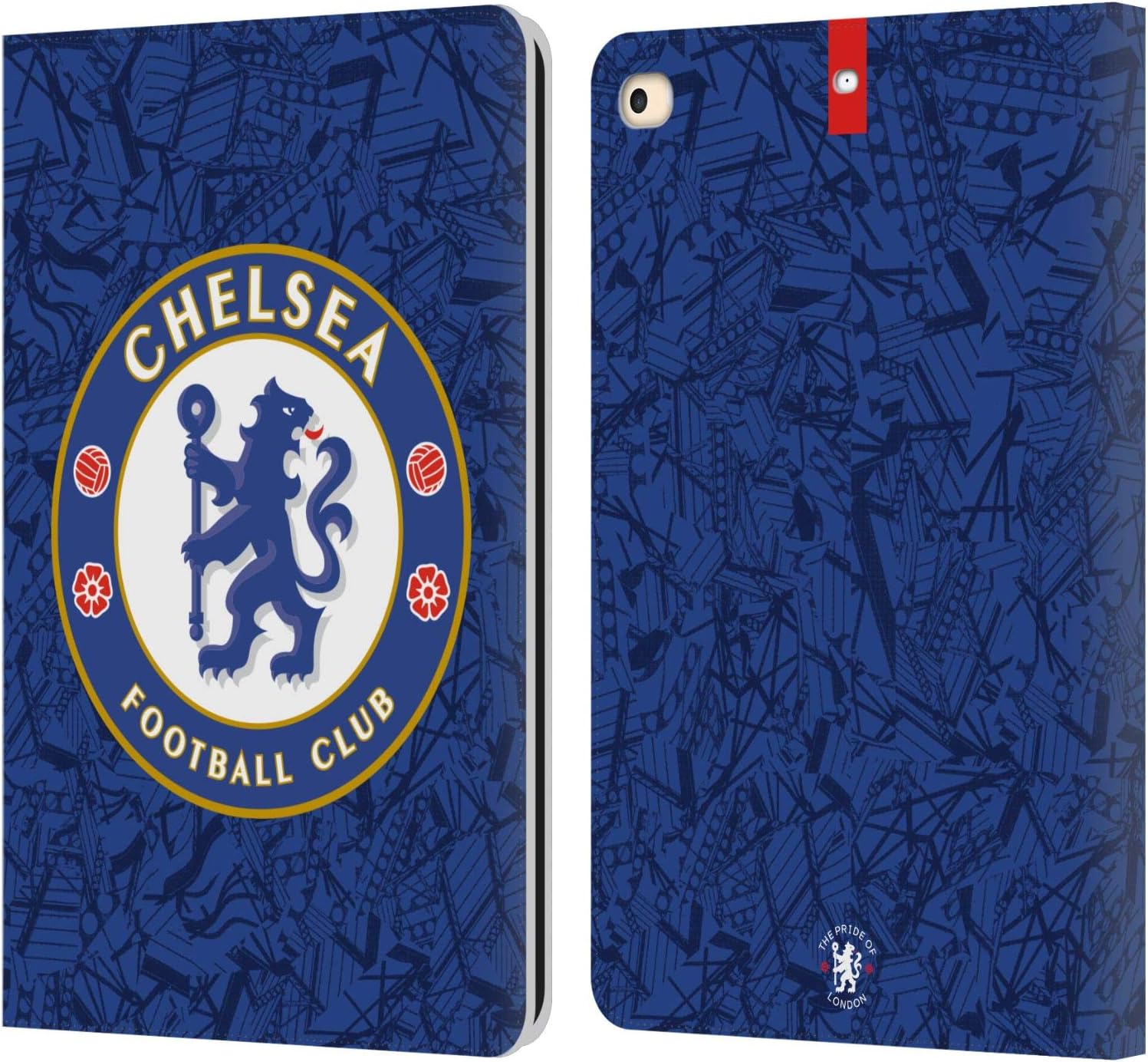Chelsea Football Club Home 2019/20 Kit Leather Flip Case for iPad
