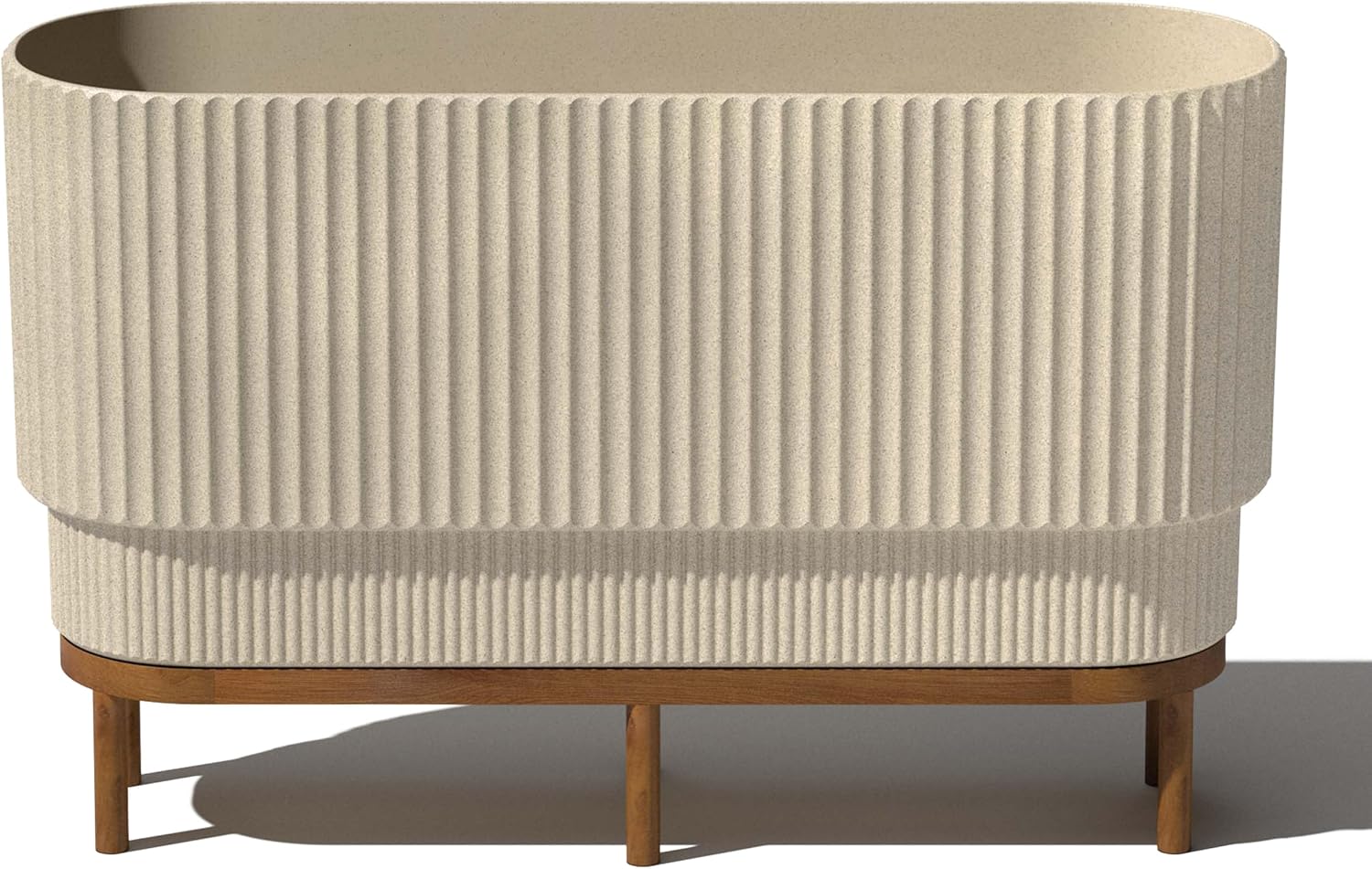 Veradek Demi Series Raised Long Planter for Modern Decor