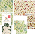Vegan Beeswax Wraps for Food 7 Pack - Reusable, Eco-Friendly