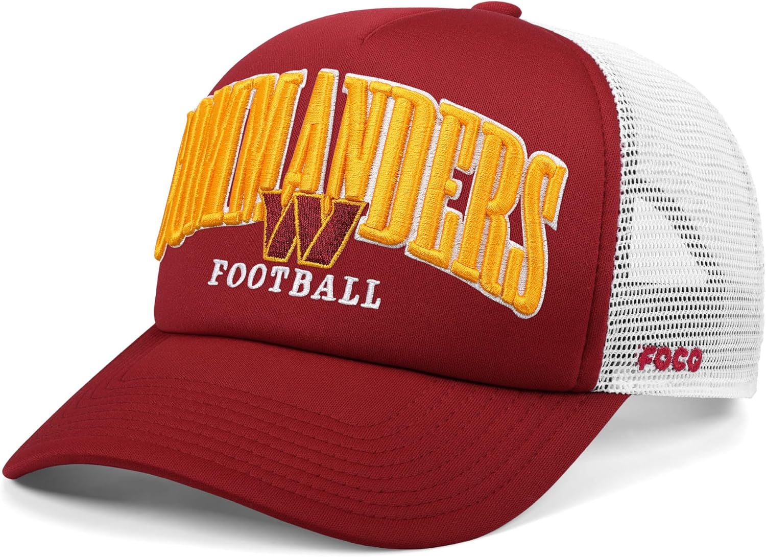FOCO Men's NFL Team Logo Foam Trucker Cap for Ultimate Fans