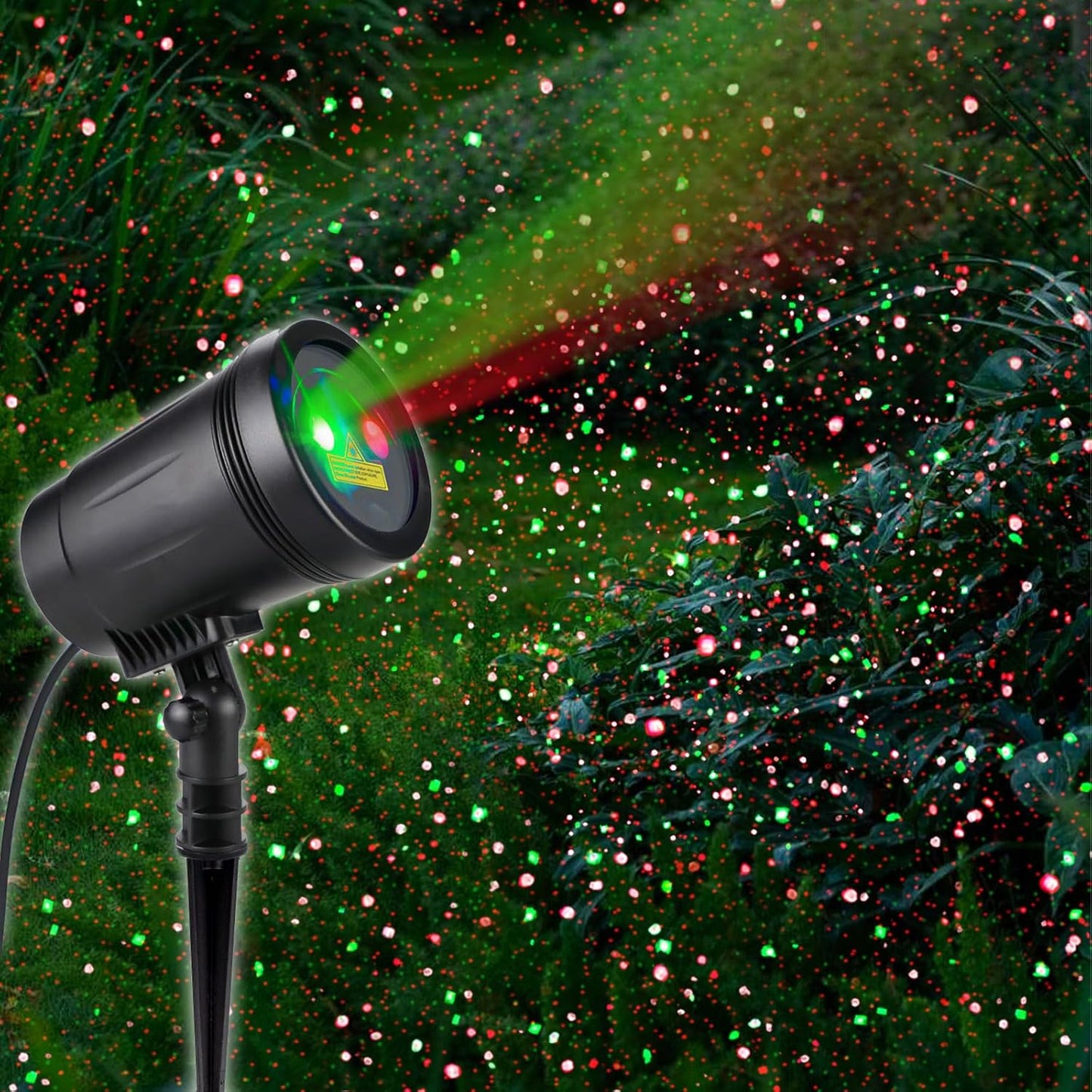 Wireless Christmas Star Projector for Festive Outdoor Decor
