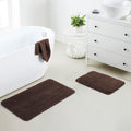 YHF Bathroom Rug Set 2 Piece - Extra Thick Soft Microfiber Bath Mats