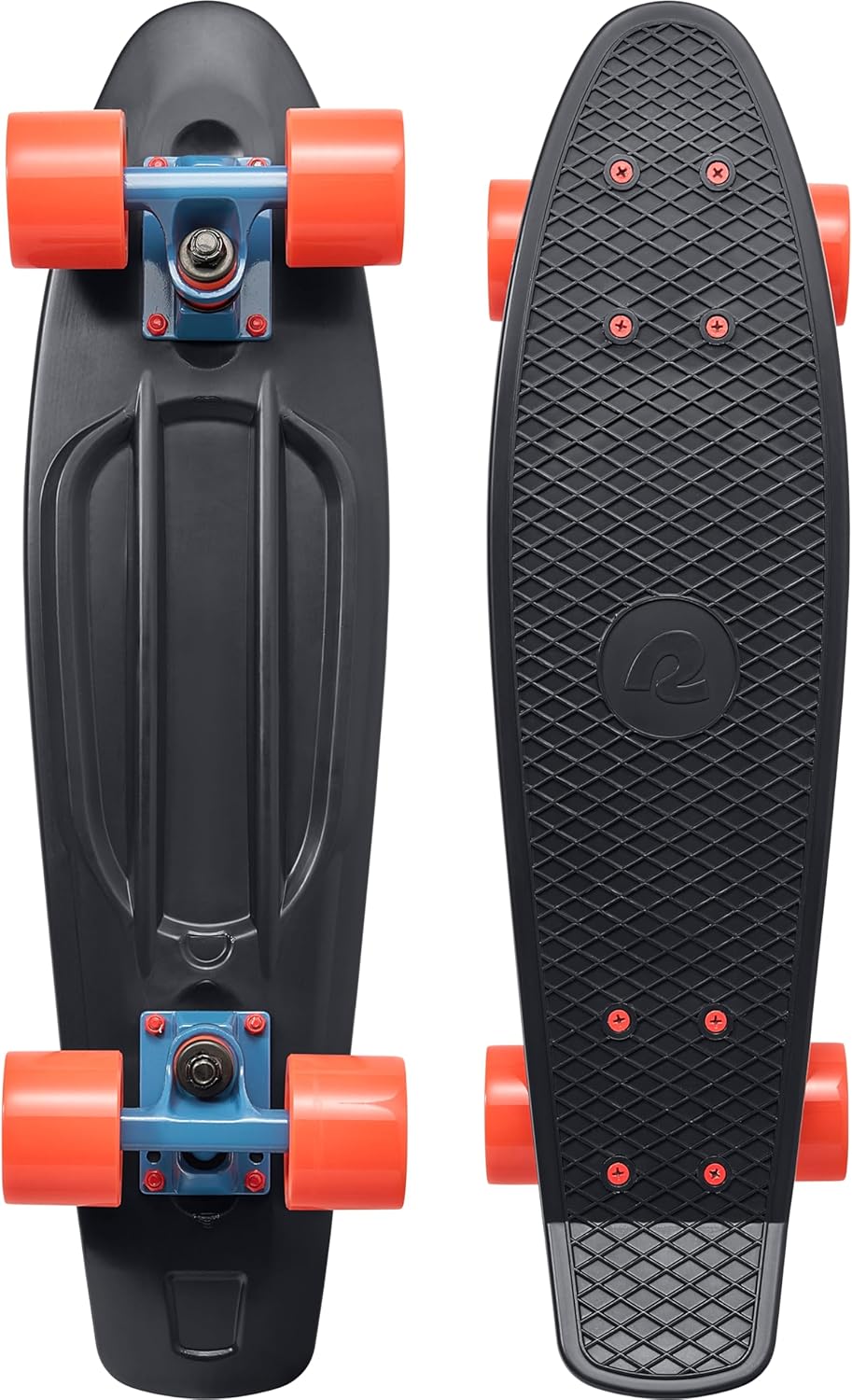 Retrospec Quip Mini Cruiser Skateboard - Classic Retro Design
