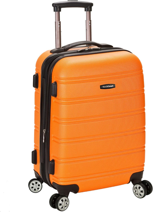 Rockland Melbourne Hardside Expandable Spinner Luggage 20-Inch