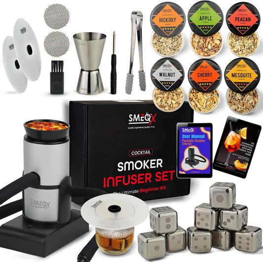 Enhance Cocktails Instantly with Smoker Infuser Kit