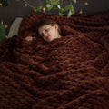 Super Soft King Blanket Coffee Premium Silky Flannel Fleece - Cozy
