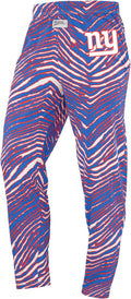 Zubaz NFL Z88 Team Logo Pants for Men and Women - New York Giants
