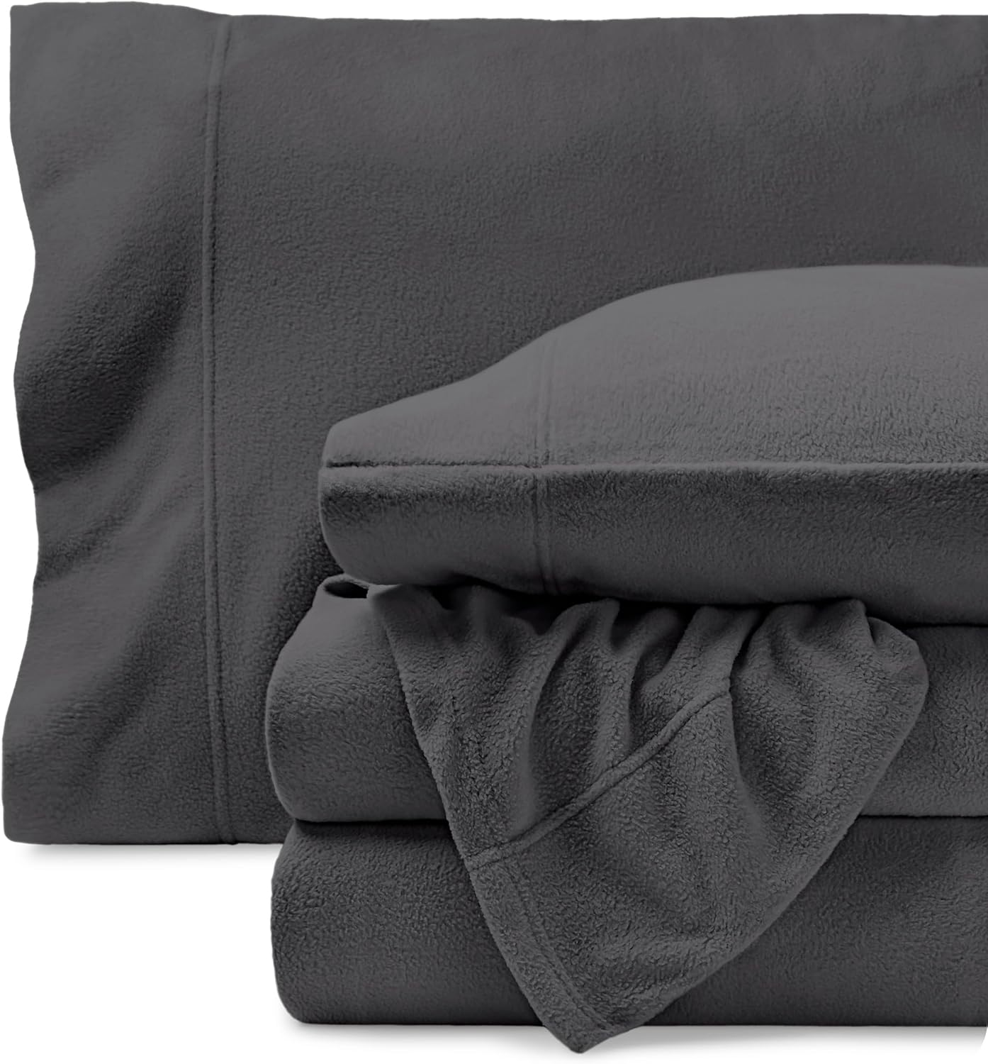 Bare Home Super Soft Fleece Sheet Set for Cozy All Season Comfort