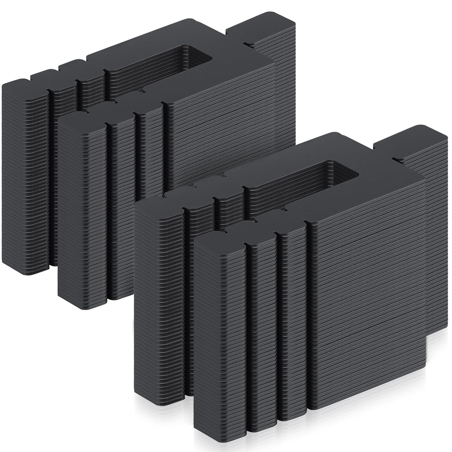 500 Pcs Stackable Black Shims for Windows & Doors Installation