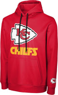 FOCO NFL Men's Sideline Primary Logo Performance Pullover Hoodie Fit