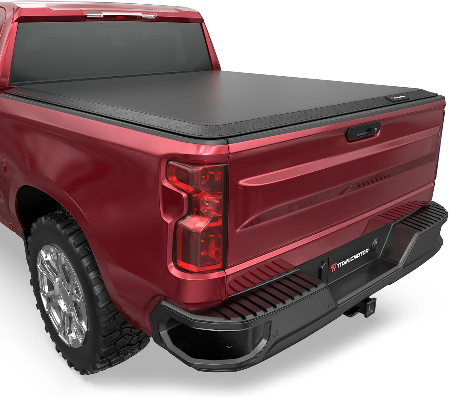 Soft Roll Up Truck Bed Tonneau Cover for 2019-2025 Chevy/GMC