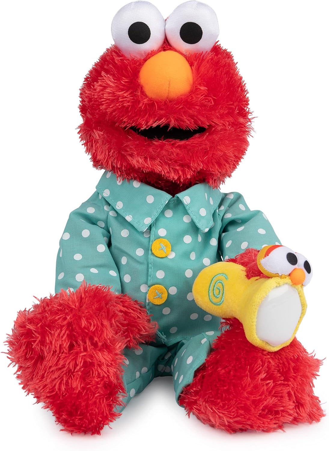 GUND Sesame Street Bedtime Elmo Plush Toy for Cozy Nights