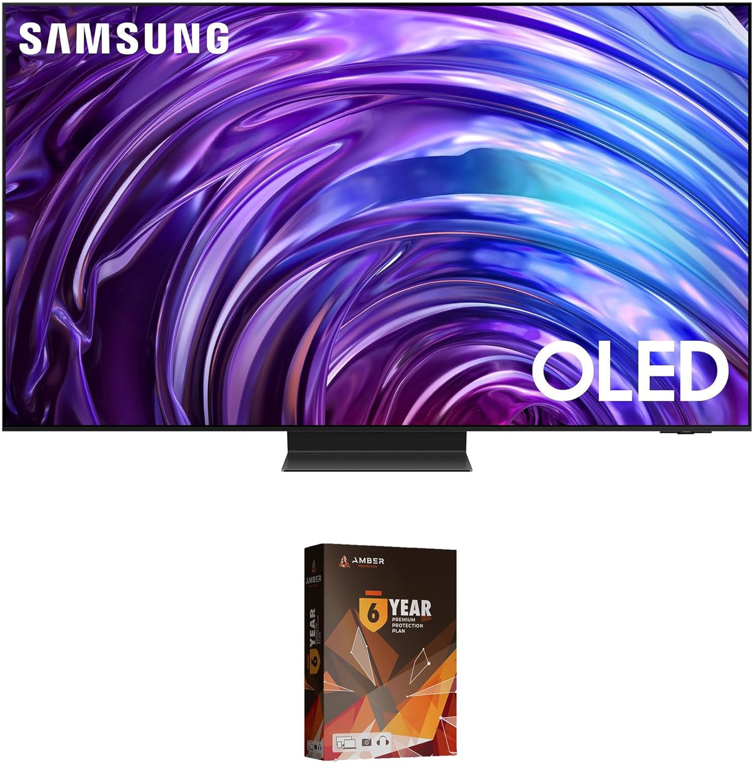 Immersive 4K Viewing: Samsung 55 OLED Smart TV