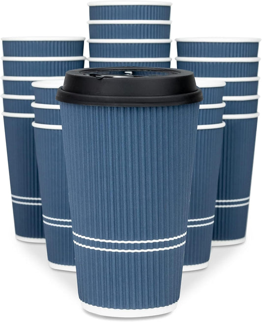 Leak-proof 16 oz Insulated Travel Cups - Glowcoast