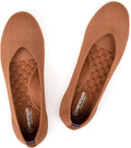Women's Ballet Flats Round Toe Slip On Walking Flats - Soft Shoes