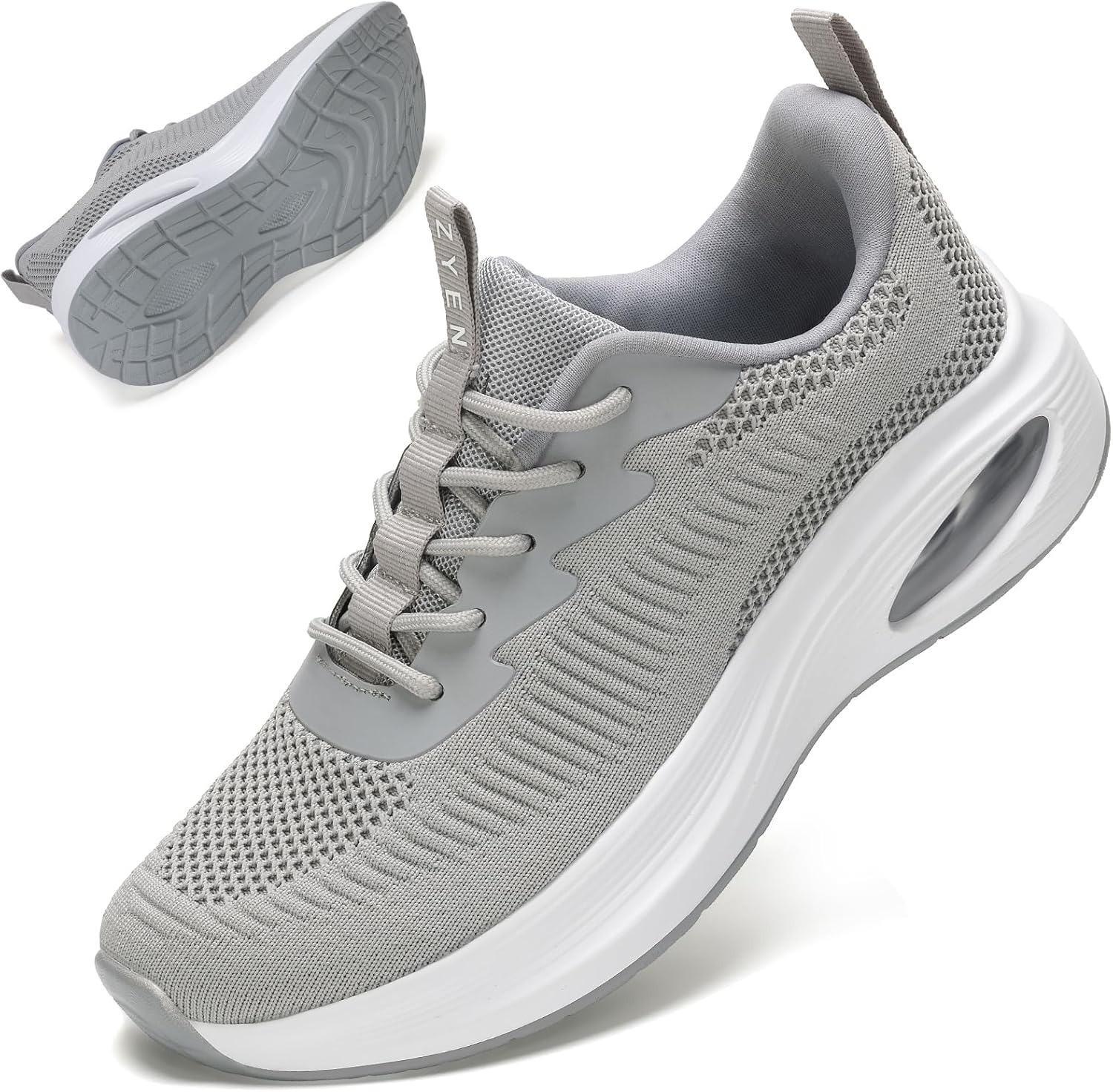 ZYEN Wide Toe Box Shoes for Women - Air Cushion Sneakers