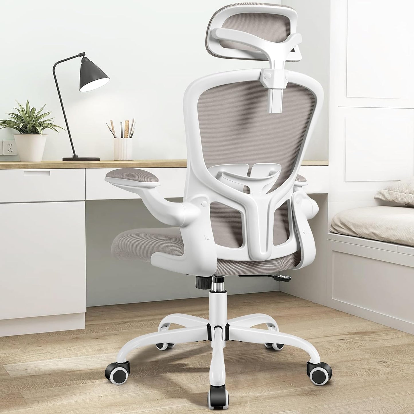 FelixKing Ergonomic Office Chair: Adjustable Lumbar Support & Swivel Function