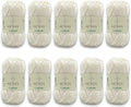 10 Skeins Sensy Calinia Mercerized Giza Cotton Yarn - Soft Amigurumi