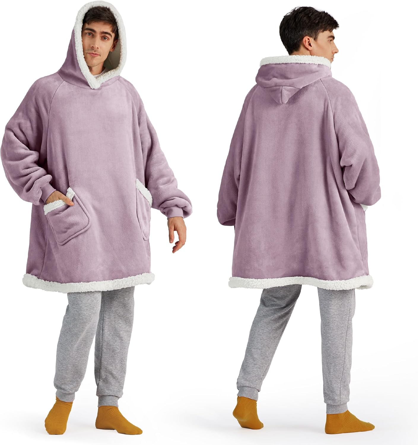 Bedsure Blanket Hoodie for Ultimate Comfort and Warmth