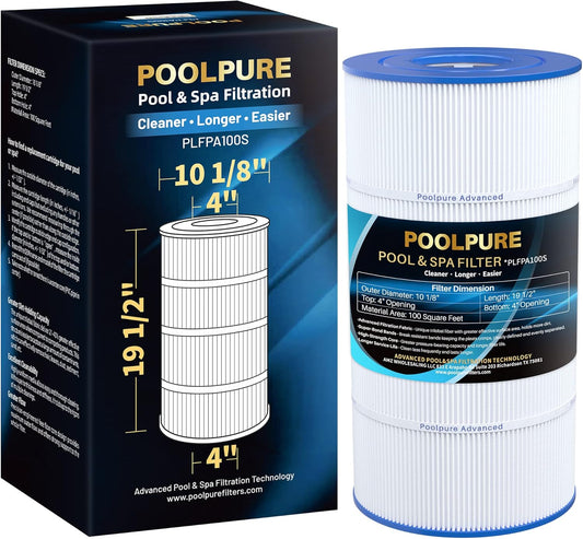 POOLPURE PA100S Pool Filter for Hayward SwimClear C100S Models