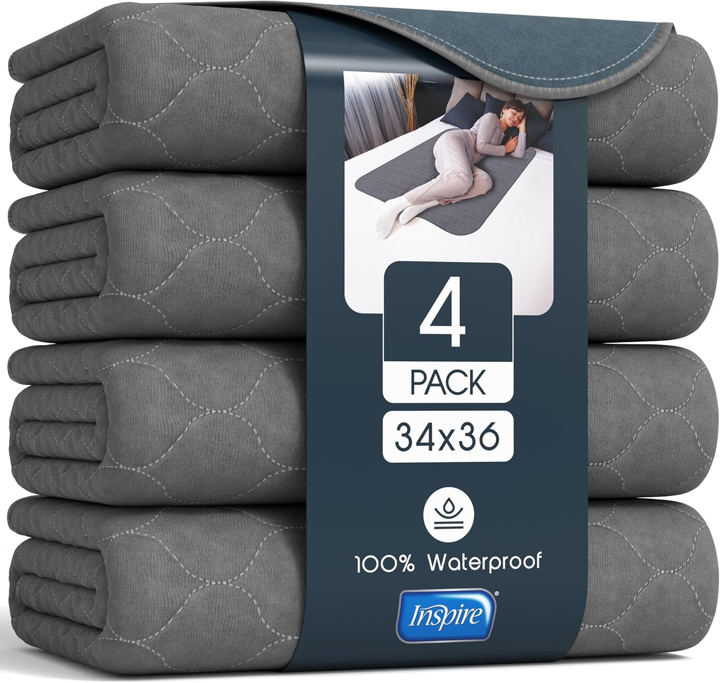Inspire Reusable Underpads for Maximum Absorbency and Protection