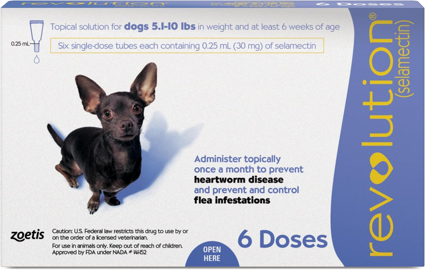 Revolution Topical Solution for Dogs: 5-in-1 Protection