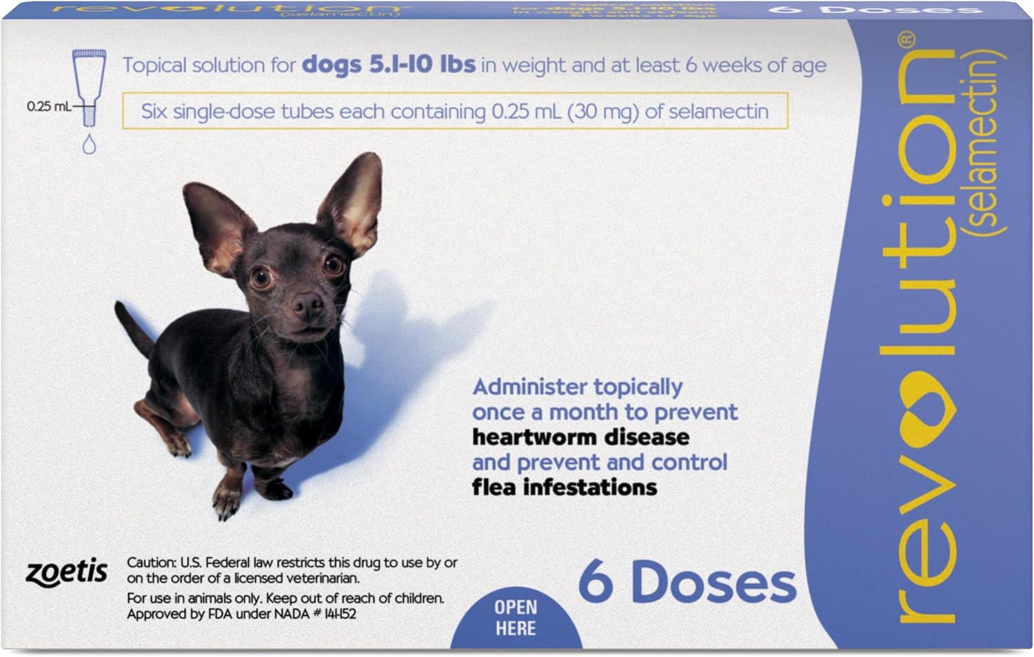Revolution Topical Solution for Dogs: 5-in-1 Protection