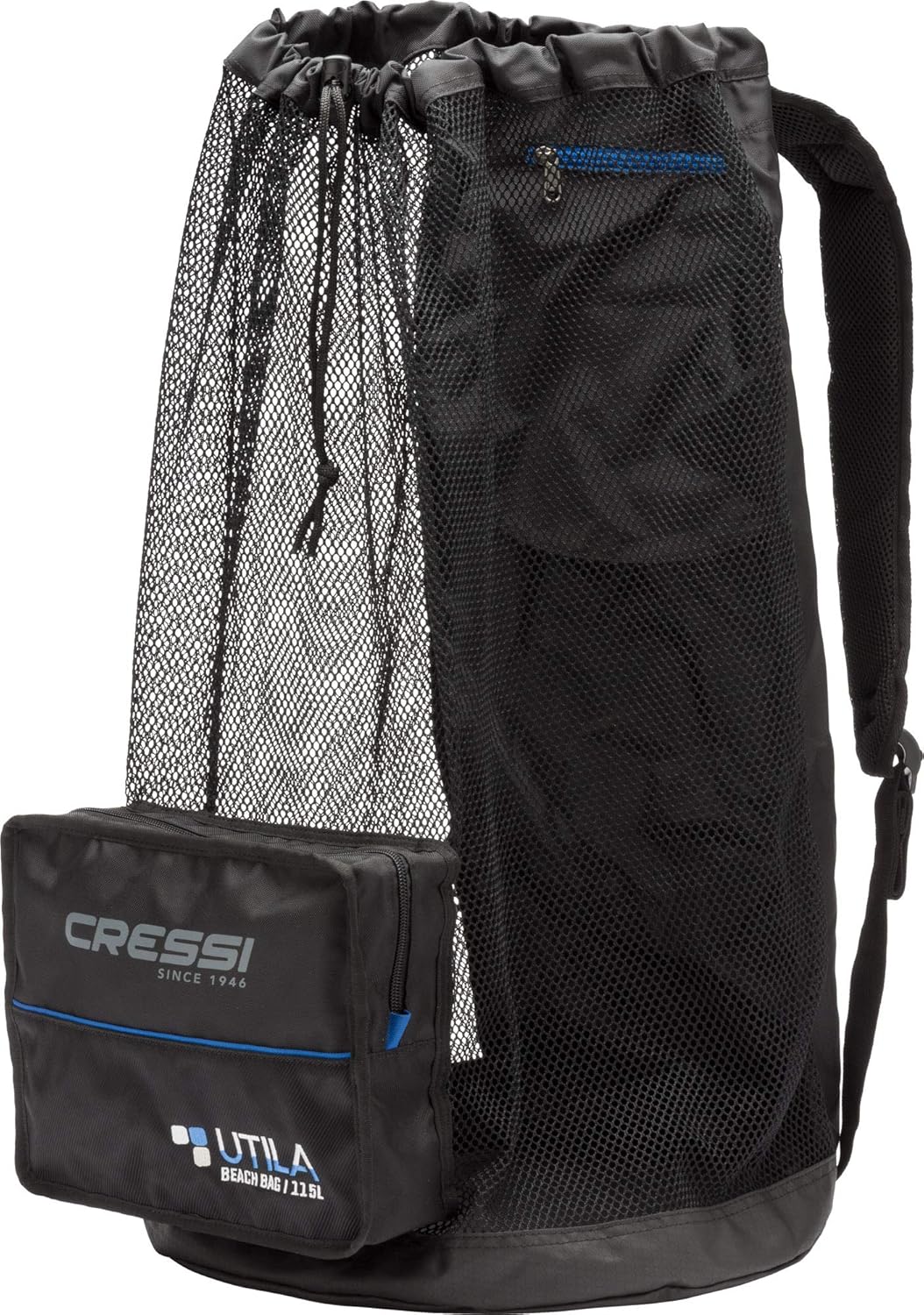 Cressi 85L Capacity Mesh Backpack for Snorkeling | Heavy Duty & Italian Design
