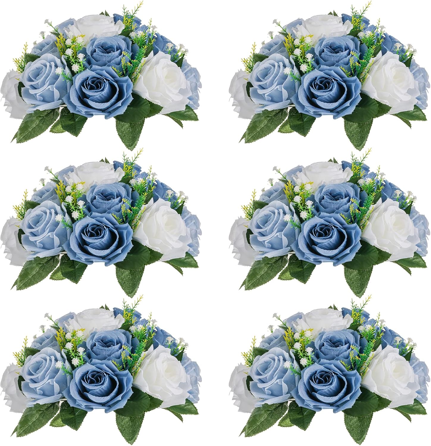 NUPTIO Flower Balls for Wedding Centerpieces - 6 Pcs 9.5in