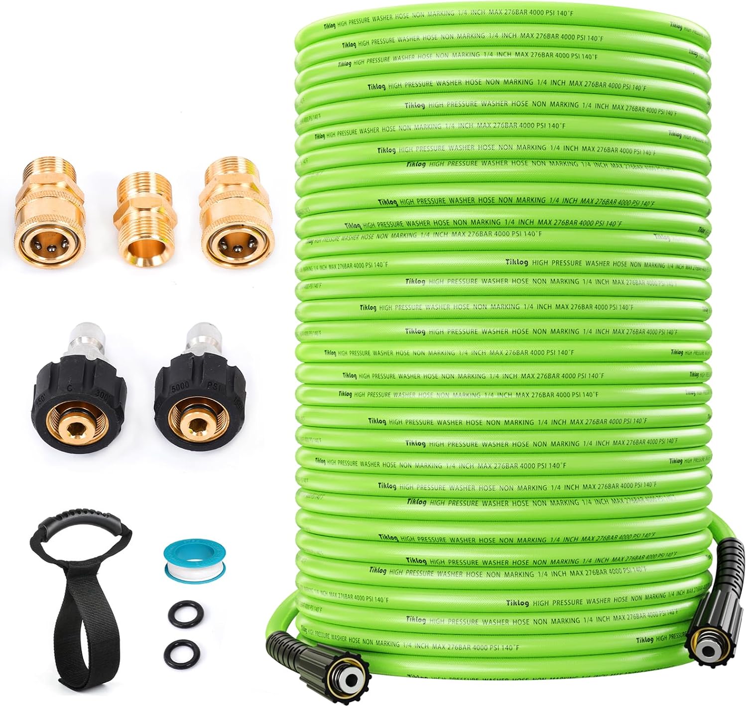 Pressure Washer Hose 100FT 4000 PSI Kink Resistant Extension