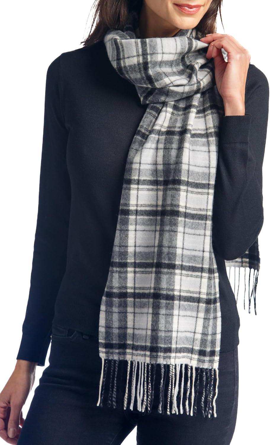 100% Pure Cashmere Winter Scarf for Women - Luxurious Softness