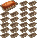 Uiifan Mini Loaf Pan Set of 24 for Baking Delicious Bread