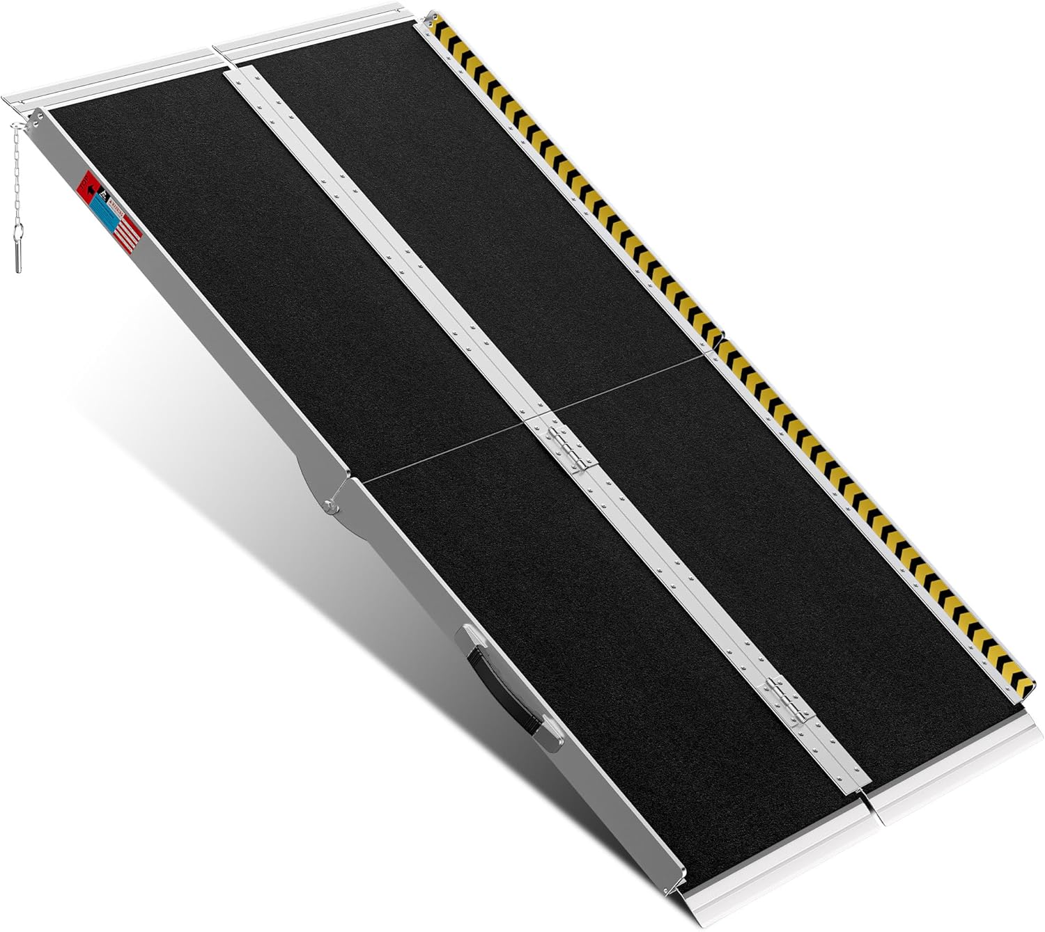 Portable Wheelchair Ramp 5FT - Safe and Lightweight Design